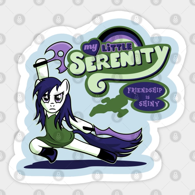 My Little Serenity Sticker by SwanStarDesigns